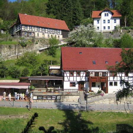 Ferienwohnung Am Gruenbach Rathen Exterior photo
