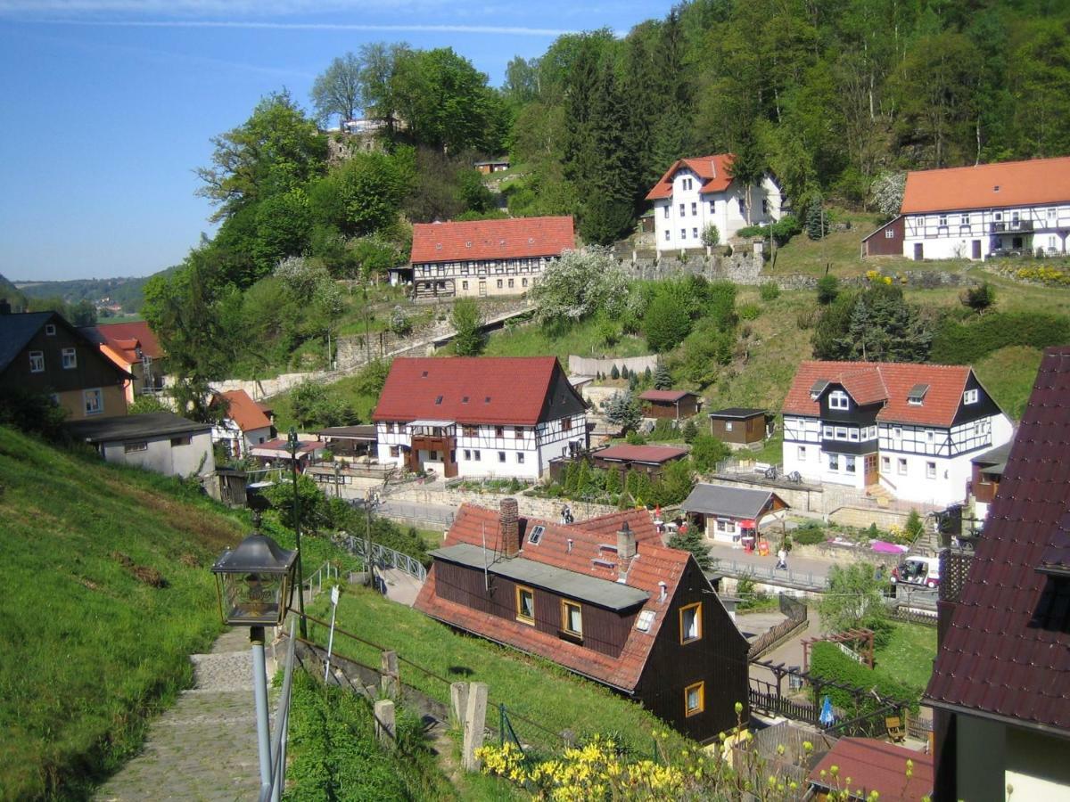 Ferienwohnung Am Gruenbach Rathen Exterior photo